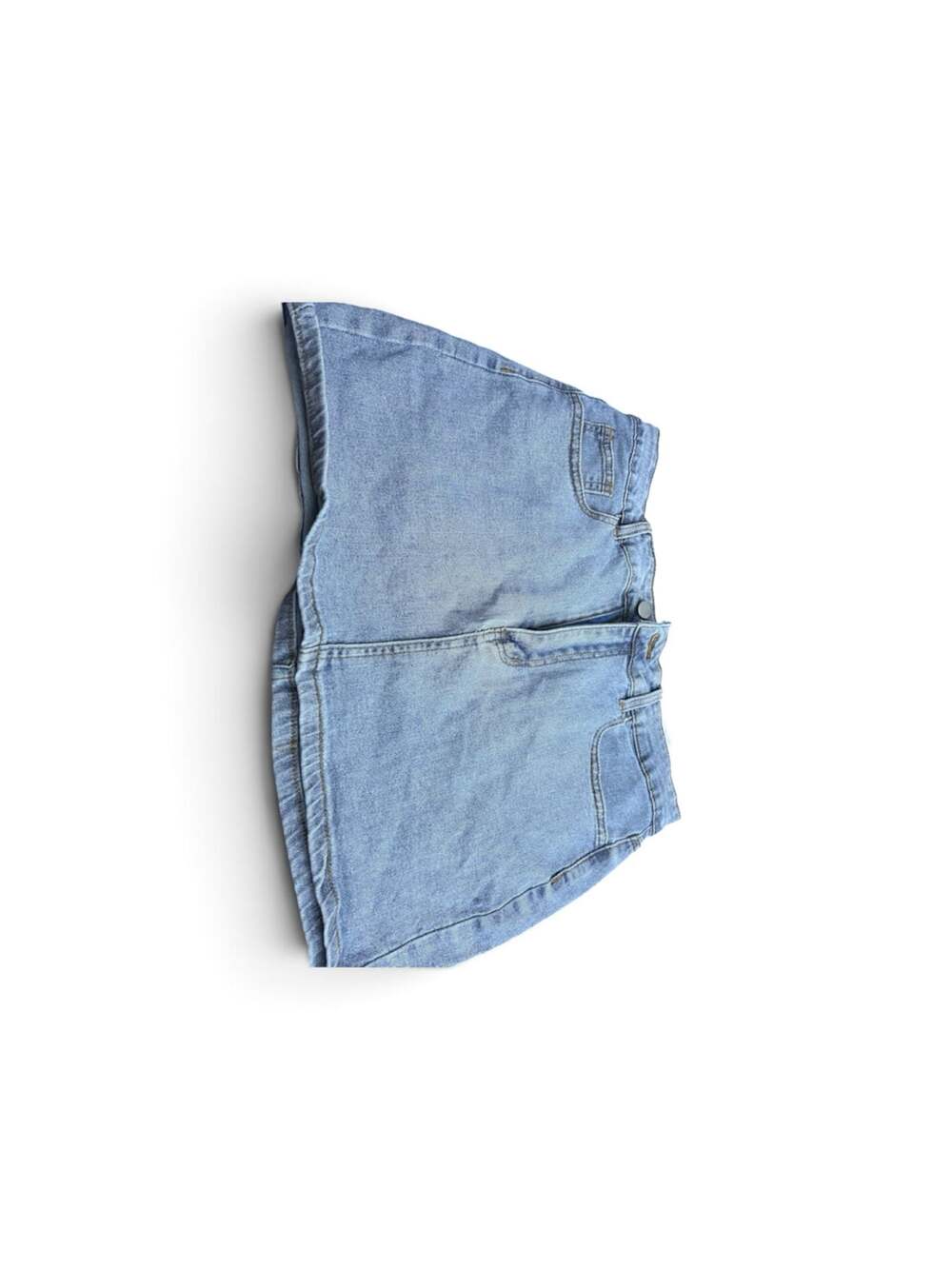 EMMIOL Women's Denim Mini Skirt Low Waist Jean Skirt Vintage Y2K Style